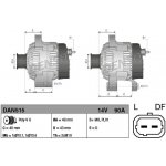 Alternátor DENSO (DE DAN515) – Sleviste.cz