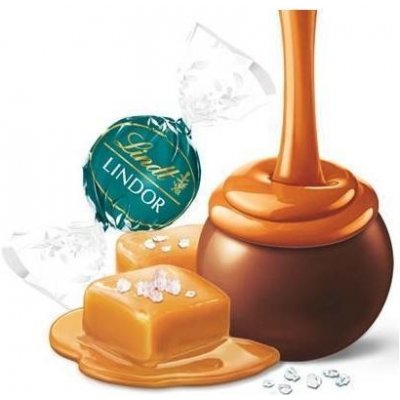 Lindt Lindor Slaný karamel pralinka 100 g – Zbozi.Blesk.cz