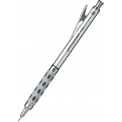 Pentel GraphGear 1000 PG1015 0,5mm stříbrno-černá – Zboží Živě