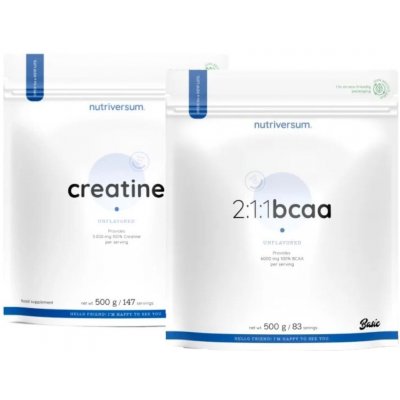 Nutriversum Creatine Monohydrate 500 g – Zboží Dáma