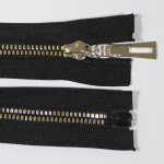 Zip kostěný 5mm délka 50cm, barva 332 (dělitelný) – Zboží Mobilmania