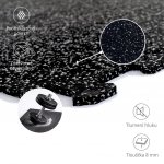 Trinfit PUZZLE PROFI CF 100 x 100 x 0,8 cm černo šedá 10% – Zboží Dáma
