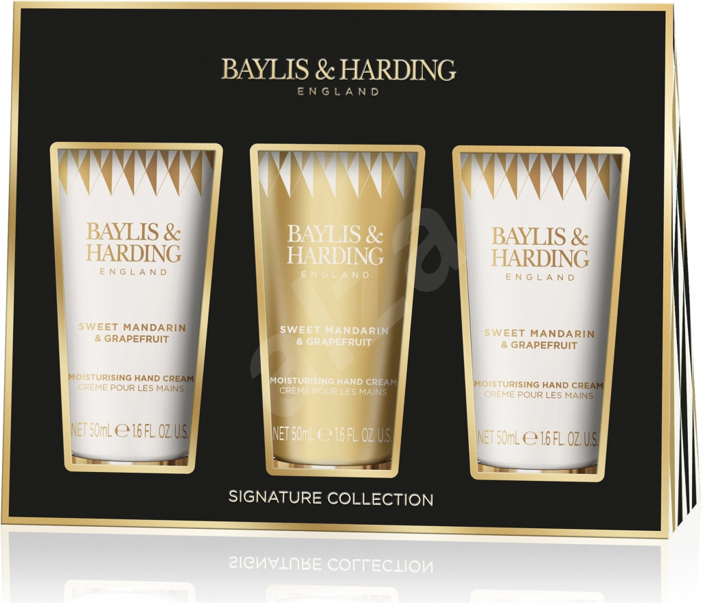 Baylis & Harding Sweet Mandarin & Grapefruit krémy na ruce 3 x 50 ml dárková sada