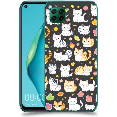 Pouzdro ACOVER Huawei P40 Lite s motivem Little cats