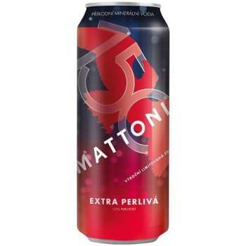 Mattoni Extra perlivá plech 0,5 l