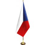 Vlajkový stojan s žerděmi v barvě tmavého dřeva Alerion – Hledejceny.cz