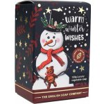 English Soap Company Vánoční tuhé mýdlo Sněhulák Kadidlo & Myrha 100 g – Zboží Dáma