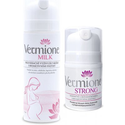 Vermione Těhotenský balíček XL Strong 50 ml + Milk 150 ml dárková sada – Sleviste.cz