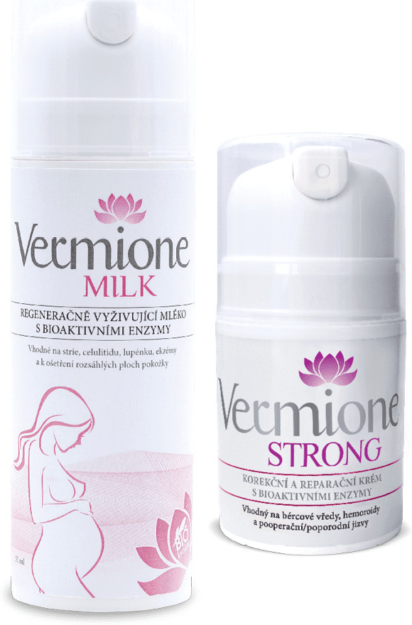 Vermione Balíček na lupenku XL Strong 50 ml + Milk 150 ml dárková sada
