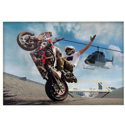 Pohlednice Moto freestyle – Zboží Dáma