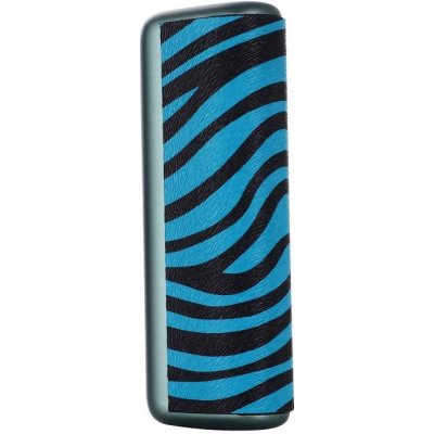 IQOS ILUMA PRIME Trendy case Modrá zebra – Zboží Dáma