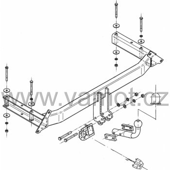 Tažné zařízení Audi A4