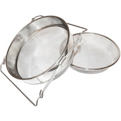 VšeProvčelařství Cedník na med ø 24 cm - nerez - dvojitý – Zboží Dáma