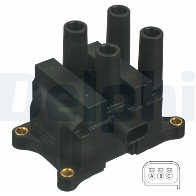 DELPHI Zapalovací cívka GN1044912B1 – Hledejceny.cz