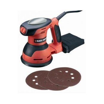 Random orbital sander KA198 / 125 mm, Black+Decker - Random