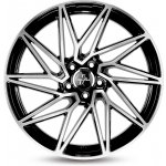 Keskin KT20 8x18 5x112 ET30 black polished – Zboží Mobilmania