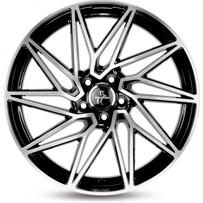 Keskin KT20 8x18 5x112 ET30 black polished – Zboží Mobilmania
