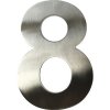 Domovní číslo Domovní číslo "8" nerezová ocel, 15 cm