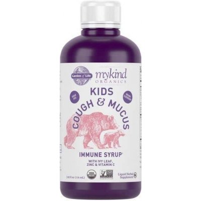 Garden of Life Mykind Organics Kids Cough and Mucus Syrup 116 ml – Zboží Mobilmania