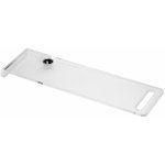 Veba Ubrus Garbo bavlna satén bílá s ozdobným žlutým šitím s nešpinivou úpravou 40x140 cm – Zboží Dáma