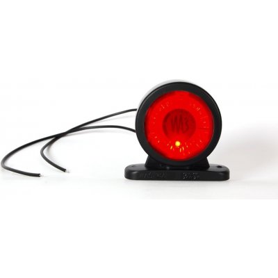 Svítilna obrysová LED bílá/červená WAS W56S – Sleviste.cz