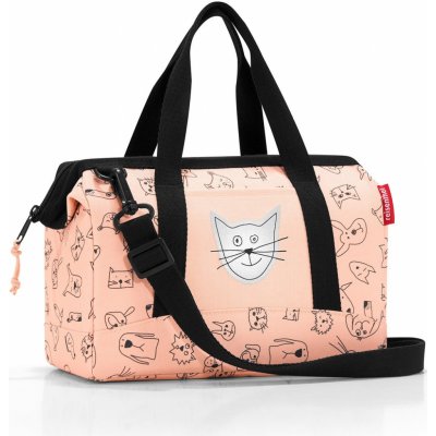 Reisenthel sportovní taška Cats and Dogs růžová – Zboží Mobilmania