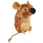 Trixie Stojící pískací plyšová myš s catnipem 8cm – Zbozi.Blesk.cz