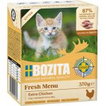 Bozita Kitten kousky v omáčce s kuřecím 370 g – Zboží Mobilmania