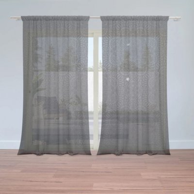 Sablio Záclony Mehendi: 2ks 150x250cm – Hledejceny.cz