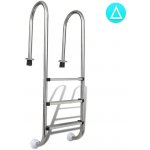 PWS schůdky 3 stupně SLIM Into Concrete SALT (AISI 316) – Sleviste.cz