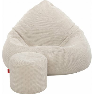 Supplies Zek tkaný sedací pytel šedá barva – Sleviste.cz