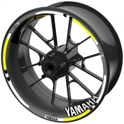 sada barevných proužků EASY na kola Yamaha žlutá | Zboží Auto