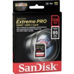 SanDisk SDXC Extreme Pro 128 GB UHS-I U3 V30 SDSDXXG-128G-GN4IN – Hledejceny.cz
