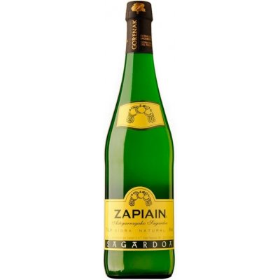 Zapiain Sagardoa Gorenak baskická SIDRA kvašený jablečný nápoj 6% 0,75 l (holá láhev) – Zboží Dáma