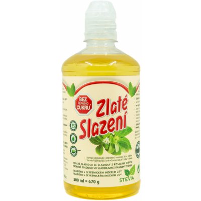 CukrStop Sirup Zlaté slazení 650 g