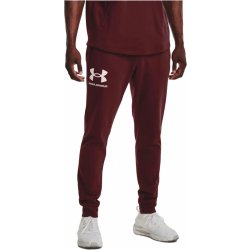 Under Armour pánské tepláky RIVAL TERRY jogger červené