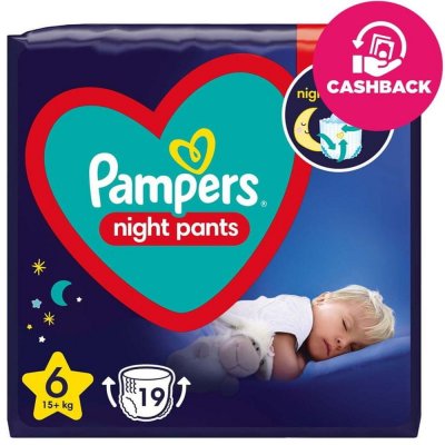 Pampers Night Pants 6 19 ks – Zboží Dáma