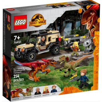 LEGO® Jurassic World 76951 Přeprava pyroraptoru a dilophosaura