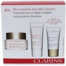 Clarins Extra Firming denní krém Extra-Firming 50 ml + noční krém Extra-Firming 15 ml + čisticí pěna Gentle Foaming Cleanser 30 ml dárková sada