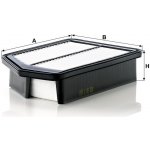 MANN-FILTER Vzduchový filtr MANN MF C26008 – Hledejceny.cz