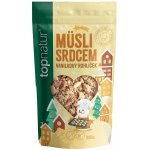 Topnatur Vánoční Müsli srdcem Vanilkový rohlíček 300 g – Hledejceny.cz