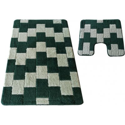 Nejkoberce Montana Bornova XL zelená 50x60 cm a 60x100 cm – Hledejceny.cz