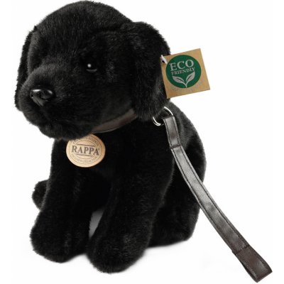Eco- Friendly Rappa pes labrador černý 25 cm – Sleviste.cz