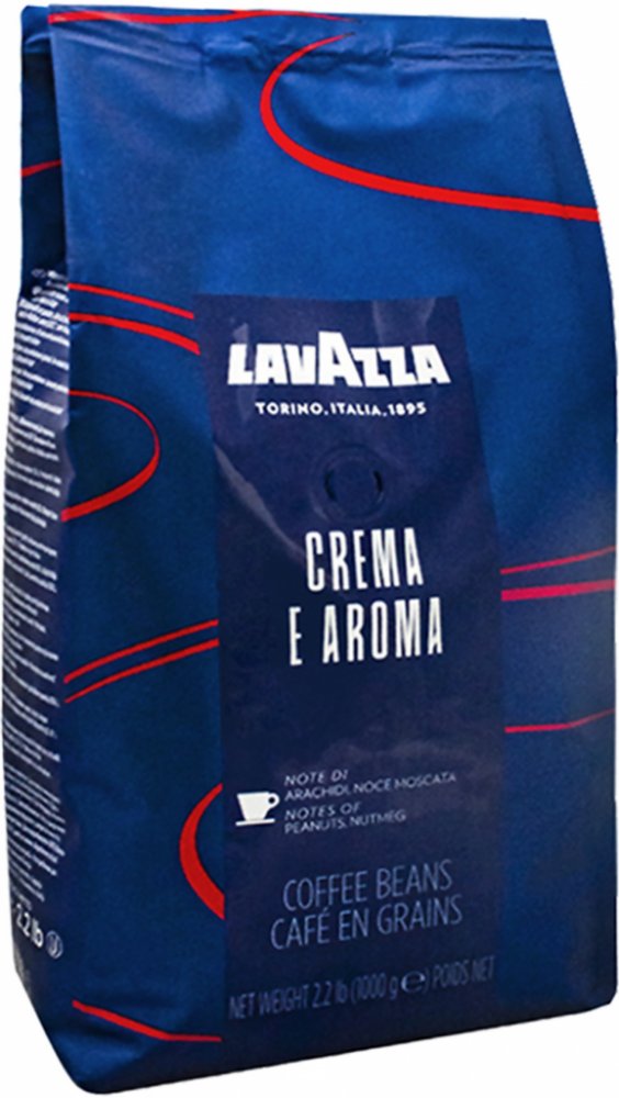 LAVAZZA CREMA E AROMA zrno hnědá 1 kg – Zboží Dáma