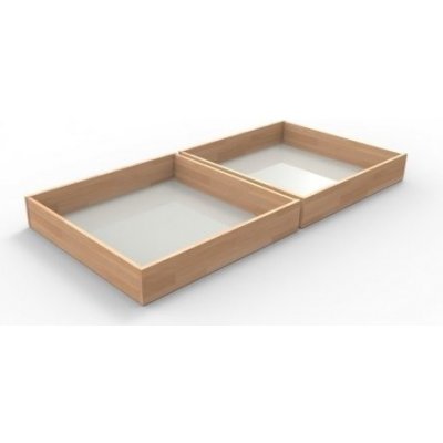 Texpol Zásuvky pod postel 1/2 buk 1 pár 80 x 200 cm – Zboží Dáma