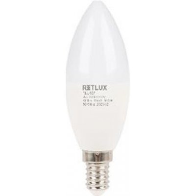 Retlux RLL 627 C37 E14 candle 6W CW D – Hledejceny.cz