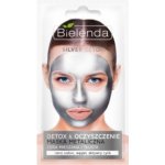 Bielenda Metallic Masks Silver Detox detoxikační a čistící maska pro smíšenou a mastnou pleť 8 g – Hledejceny.cz