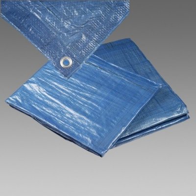 Den Braven Zakrývací plachta s kovovými oky STANDARD 8 × 10 m B930FOL – Zboží Dáma