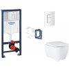 Kompletní WC sada GROHE Rapid SL s tlačítkem Skate Cosmopolitan SANI11BB3154