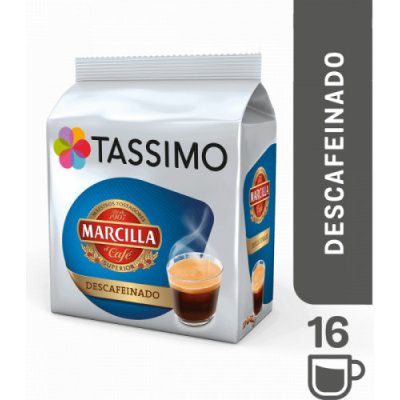 Tassimo Marcilla bezkofeinové espresso 16 ks